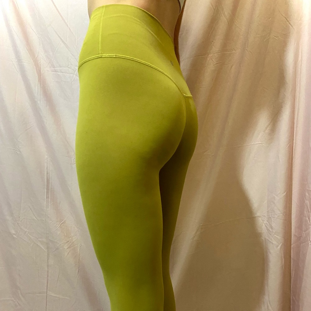 Green Lulu Lemon Leggings